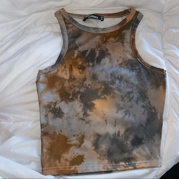 CLEAR OUT SALE Earth Tonned Fitted Top - Picture 2 of 3